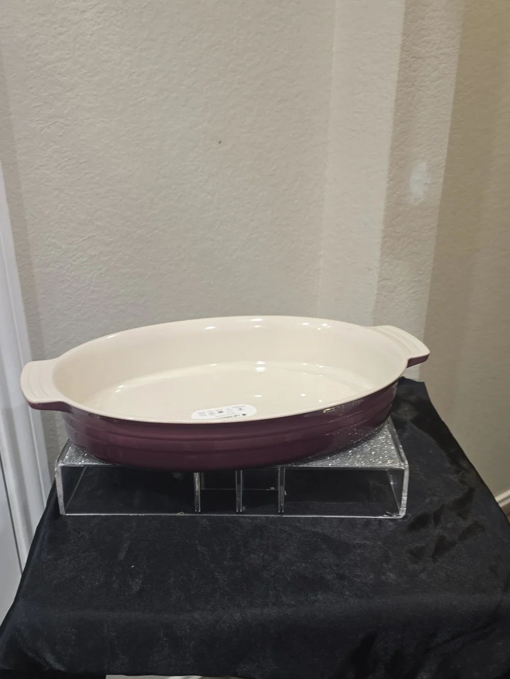 Le Creuset Stoneware 36cm Oval Baking Dish- Fig
